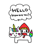 nenerin大きい英語スタンプ172修正（個別スタンプ：23）