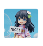 雲にお座り精霊みなみちゃん（個別スタンプ：8）