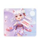 素足でおてんば精霊みなみちゃん（個別スタンプ：5）