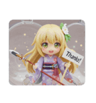 あなたを守る槍みなみちゃん（個別スタンプ：4）