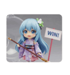 あなたを守る槍みなみちゃん（個別スタンプ：7）