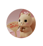 ナッツを食べるリスちゃん（個別スタンプ：8）