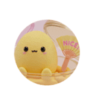 オムレツちゃんカプセルトイ（個別スタンプ：3）