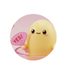 オムレツちゃんカプセルトイ（個別スタンプ：7）