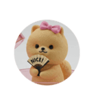 もふもふポメラニアンカプセルトイ（個別スタンプ：8）