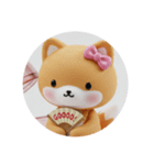 もふもふきつねカプセルトイ（個別スタンプ：8）