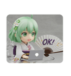 夏もがんばる精霊みなみちゃんカプセルトイ（個別スタンプ：7）