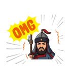 モンゴル武将スタンプ（個別スタンプ：8）