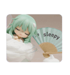 何気ない日常の中の精霊みなみちゃん（個別スタンプ：8）