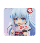 日々の楽しみ精霊みなみちゃん（個別スタンプ：2）