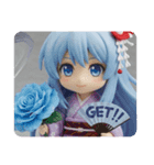 日々の楽しみ精霊みなみちゃん（個別スタンプ：3）
