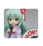 日々の楽しみ精霊みなみちゃん（個別スタンプ：4）