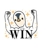 ペンギン人間(・-・)（個別スタンプ：2）
