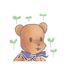 やわらか☆くま（個別スタンプ：5）
