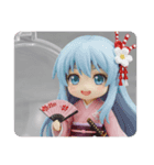 幸せを感じる精霊みなみちゃん（個別スタンプ：8）