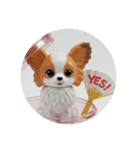 パピヨンカプセルトイ（個別スタンプ：5）