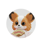 パピヨンカプセルトイ（個別スタンプ：8）