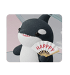 シャチシャチカプセルトイ(四角型)（個別スタンプ：5）
