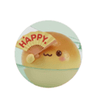 色々なパンのカプセルトイ（個別スタンプ：4）