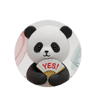 パンダパンダパンダカプセルトイ（個別スタンプ：1）