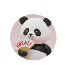 パンダパンダパンダカプセルトイ（個別スタンプ：2）