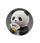パンダパンダパンダカプセルトイ（個別スタンプ：7）