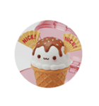 アイスクリームカプセルトイ（個別スタンプ：4）