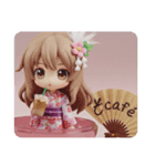 おすまし精霊みなみちゃんカプセルトイ（個別スタンプ：2）