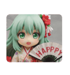 おすまし精霊みなみちゃんカプセルトイ（個別スタンプ：3）