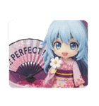 おすまし精霊みなみちゃんカプセルトイ（個別スタンプ：4）