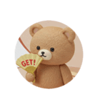 もふもふクマカプセルトイ（個別スタンプ：7）