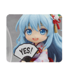 あなたといっしょに精霊みなみちゃん（個別スタンプ：5）