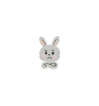 ウサギ変（個別スタンプ：8）