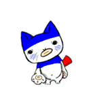ネコ水玉（個別スタンプ：2）