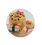 ぺんちゃんと美味しそうな食べ物たち（個別スタンプ：5）