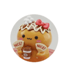 きつねと美味しい食べ物たちカプセルトイ（個別スタンプ：5）