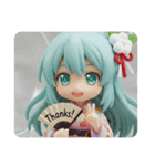 色んなみなみちゃんの入ったカプセルトイ（個別スタンプ：3）