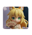 色んなみなみちゃんの入ったカプセルトイ（個別スタンプ：4）