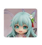 色んなみなみちゃんの入ったカプセルトイ（個別スタンプ：5）