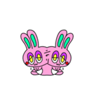 じわじわ来る！左右対称なかわいい子たち（個別スタンプ：3）