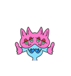 じわじわ来る！左右対称なかわいい子たち（個別スタンプ：6）