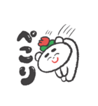 見やすいデカ文字【はなくま】（個別スタンプ：11）