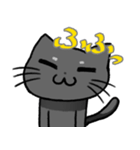 コハク（黒猫）（個別スタンプ：16）