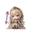 ドレス姫の日常スタンプ（個別スタンプ：26）