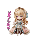 ドレス姫の日常スタンプ（個別スタンプ：38）