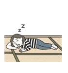 ボーダー母さんの日常スタンプ（個別スタンプ：15）