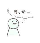 だるだるな心の声のシンプルスタンプ（個別スタンプ：40）