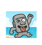 海のモアイ像@SFW（個別スタンプ：2）