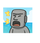 海のモアイ像@SFW（個別スタンプ：16）