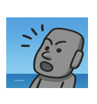 海のモアイ像2@SFW（個別スタンプ：9）